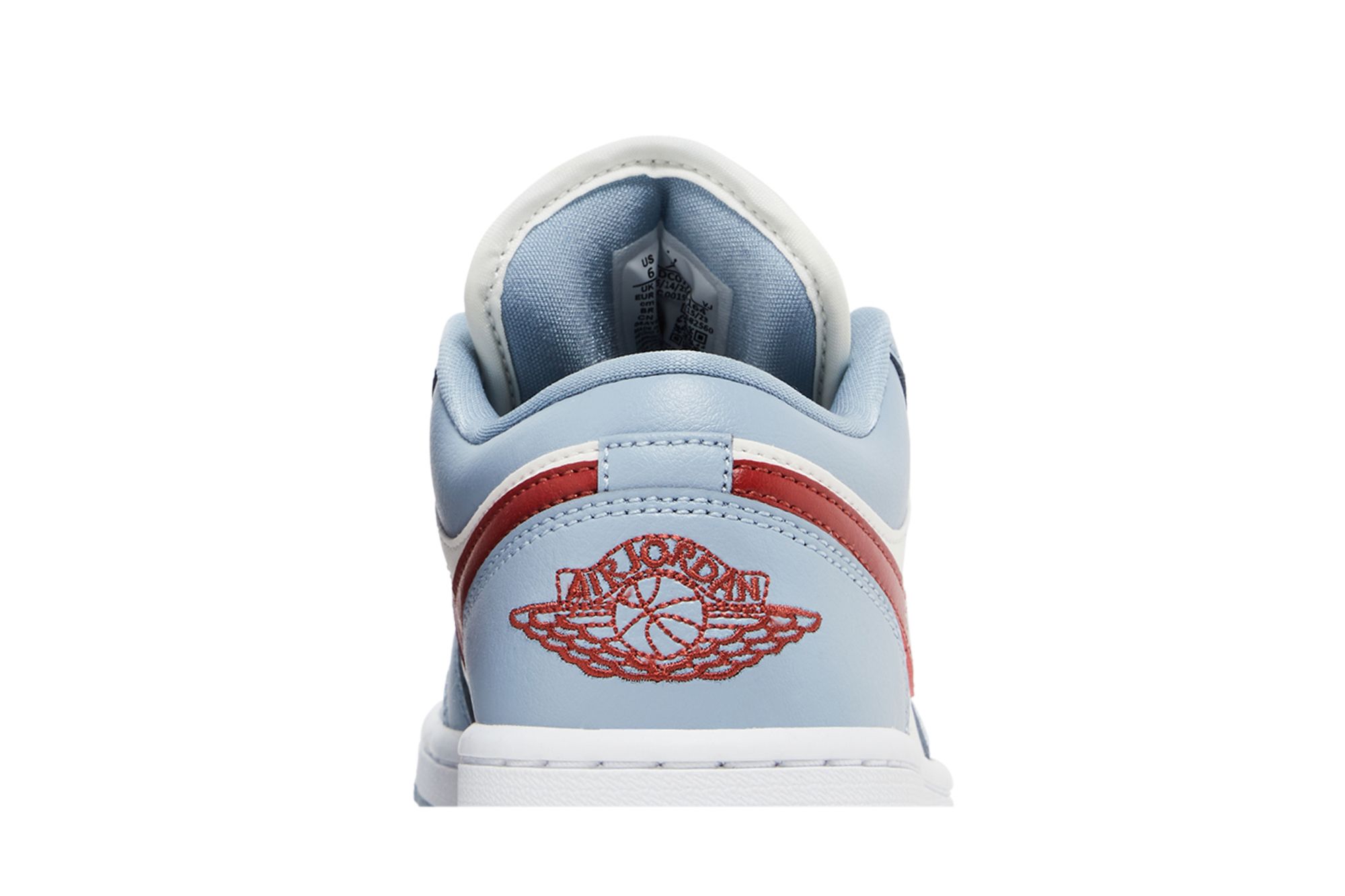 Air Jordan 1 Low 'Blue Whisper Dune Red' DC0774-164