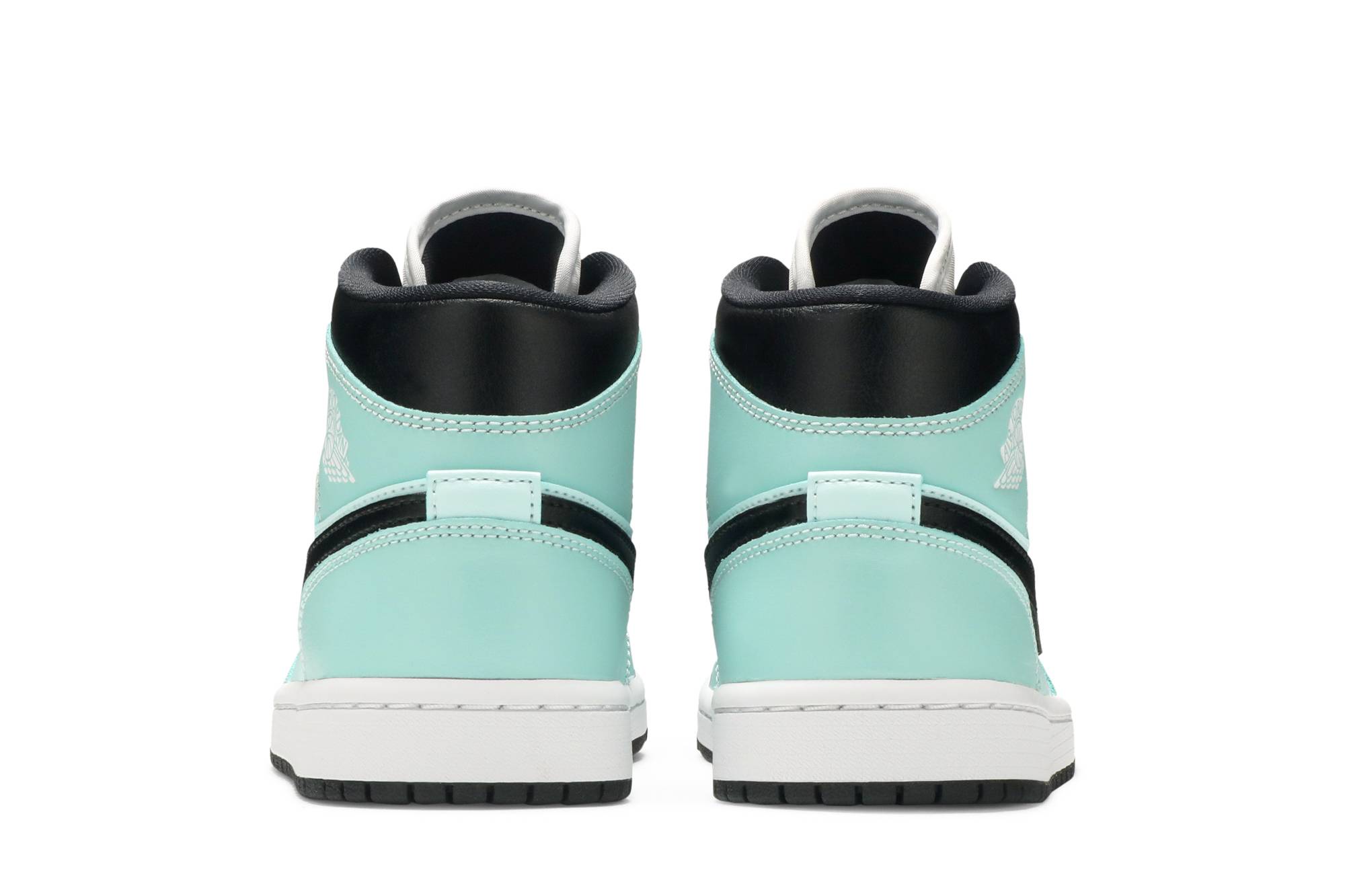 Air Jordan 1 Mid 'Aqua Black' BQ6472-300