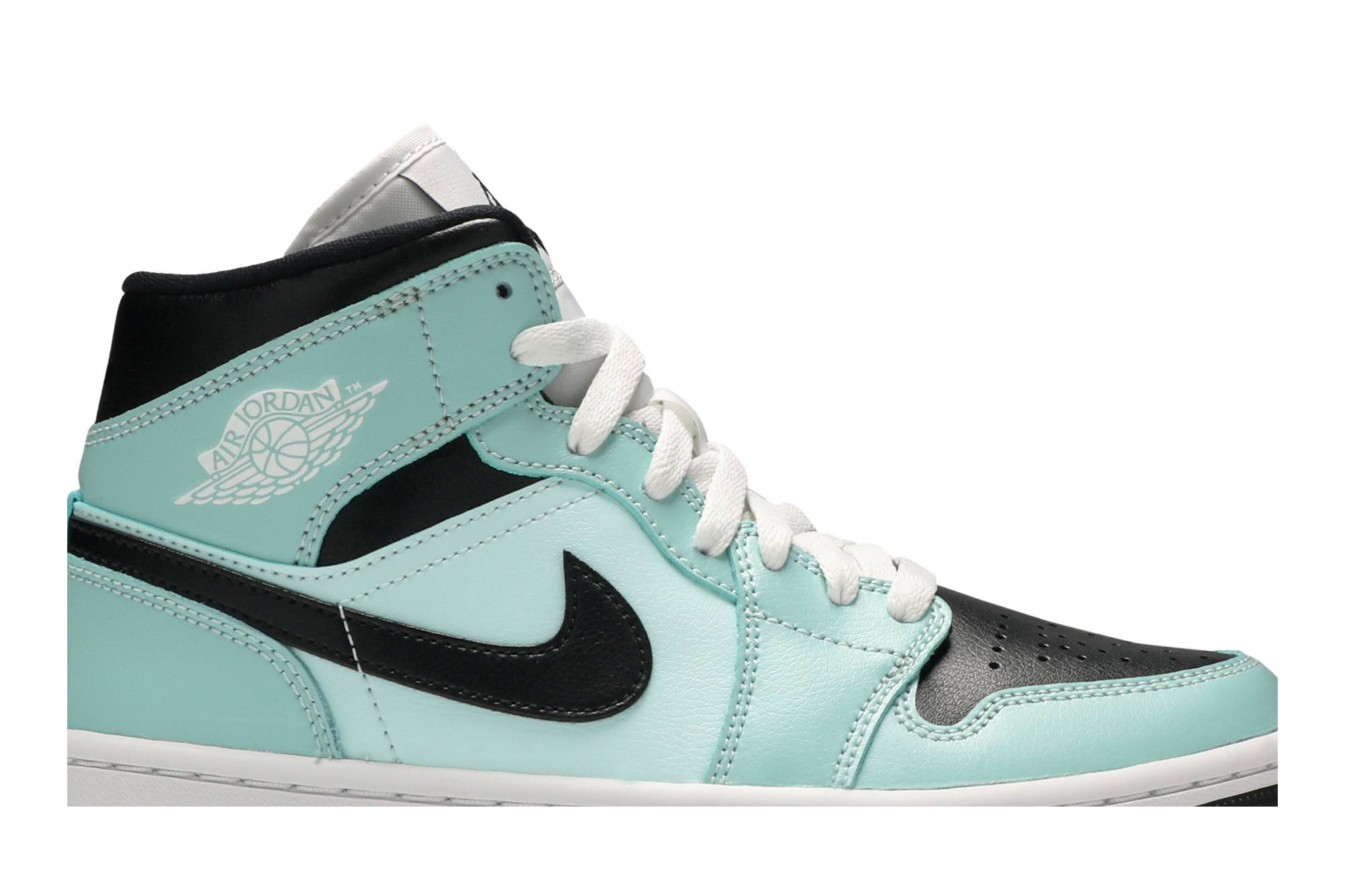 Air Jordan 1 Mid ‘Aqua Black’ BQ6472-300