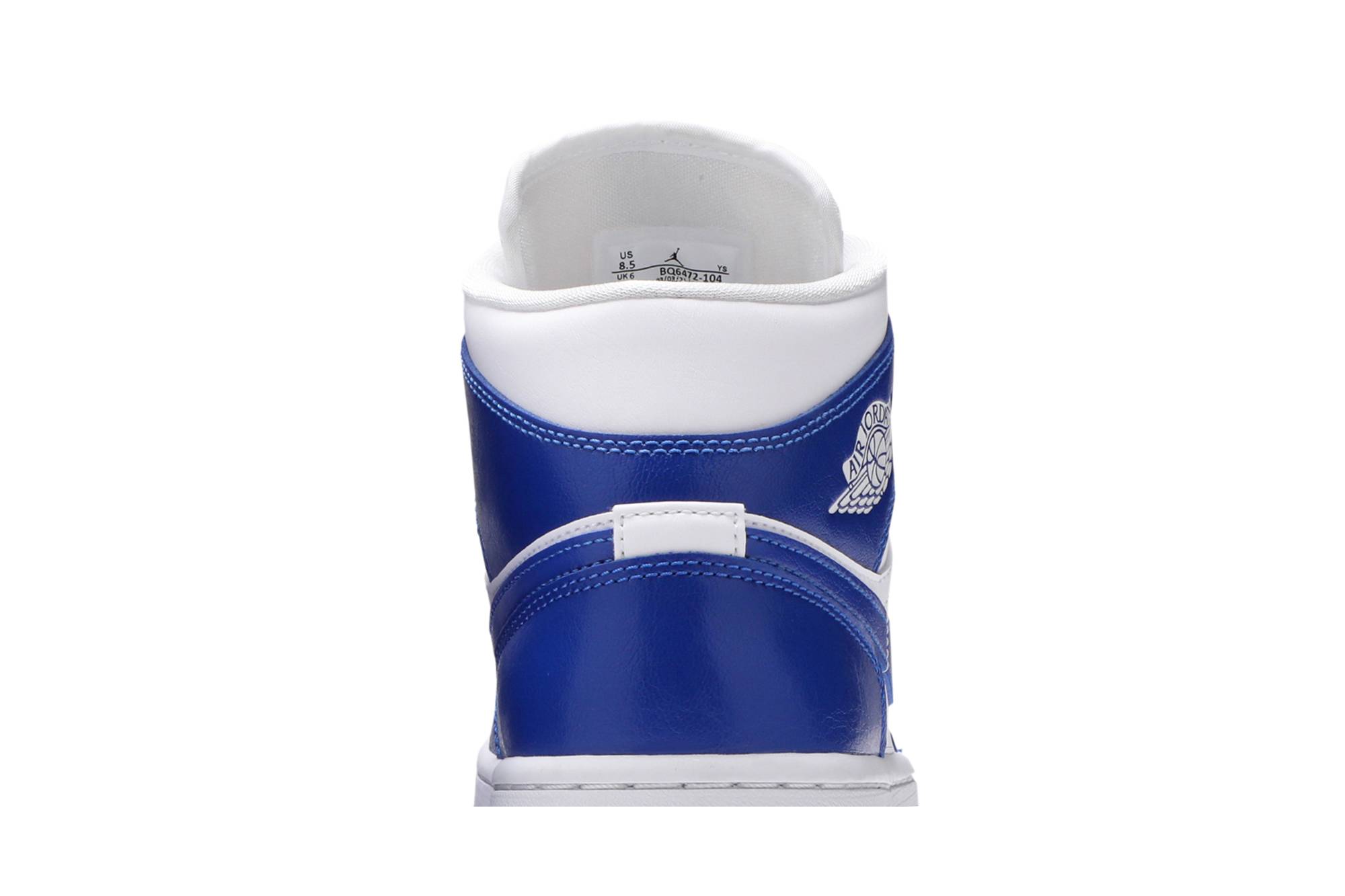 Air Jordan 1 Mid 'Kentucky Blue' BQ6472-104
