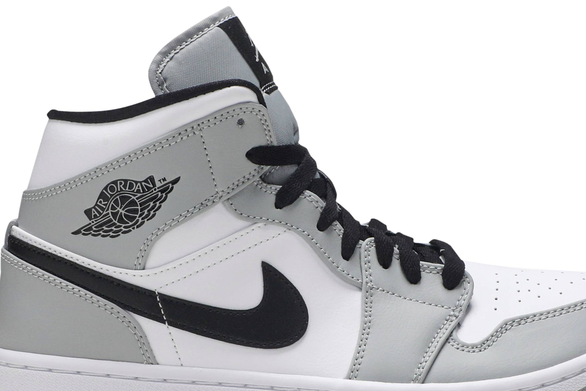 Air Jordan 1 Mid 'Light Smoke Grey' 554724-092
