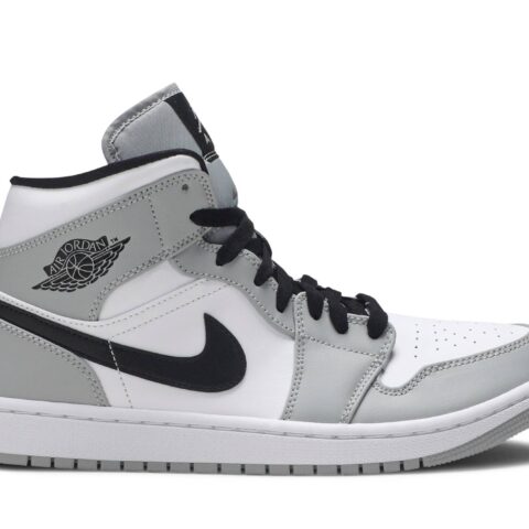 Air Jordan 1 Mid 'Light Smoke Grey' 554724-092