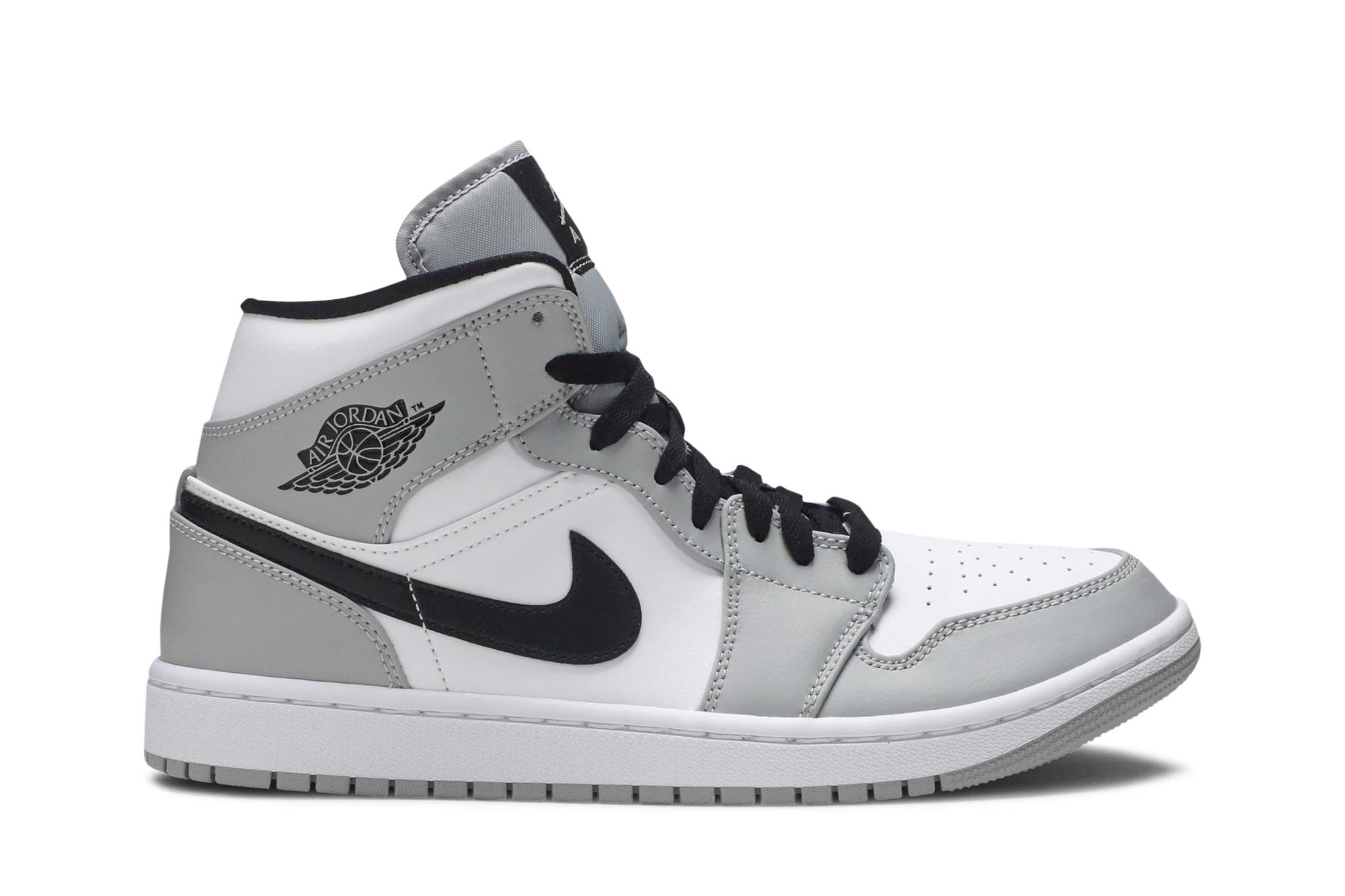 Air Jordan 1 Mid 'Light Smoke Grey' 554724-092