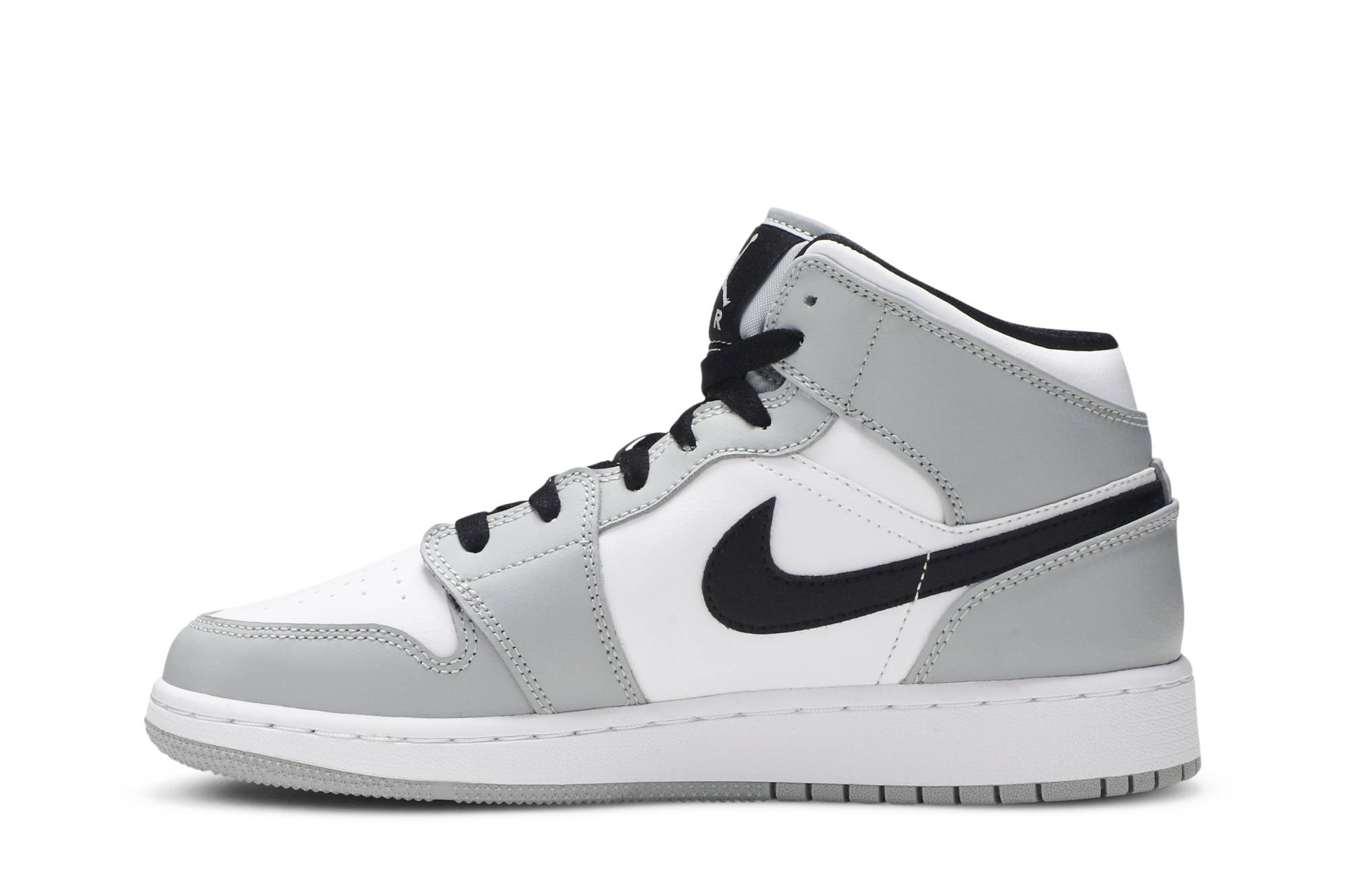 Air Jordan 1 Mid 'Light Smoke Grey' 554725-092