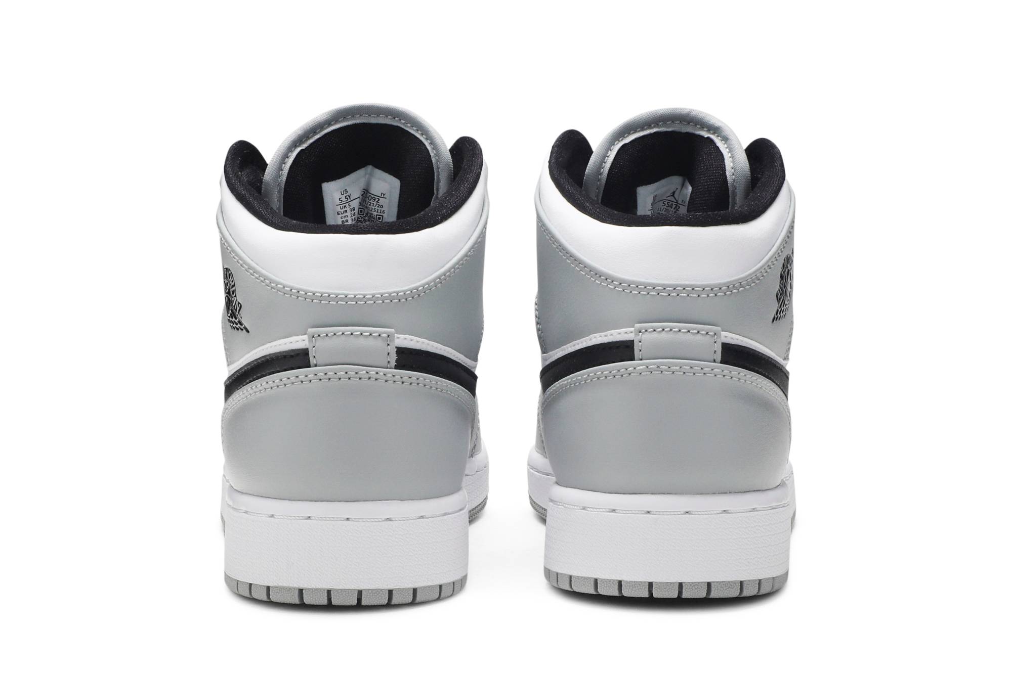 Air Jordan 1 Mid 'Light Smoke Grey' 554725-092