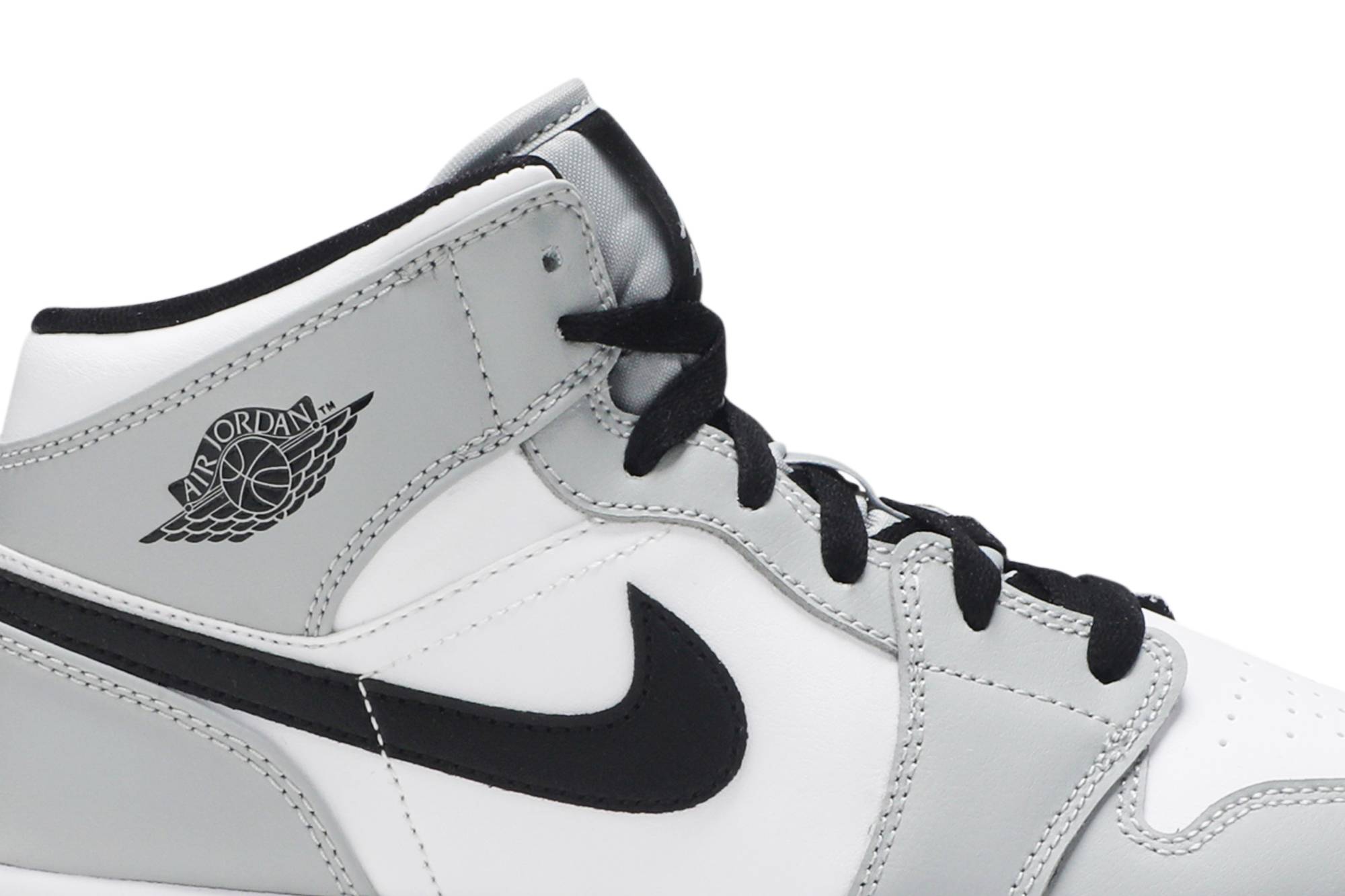 Air Jordan 1 Mid 'Light Smoke Grey' 554725-092