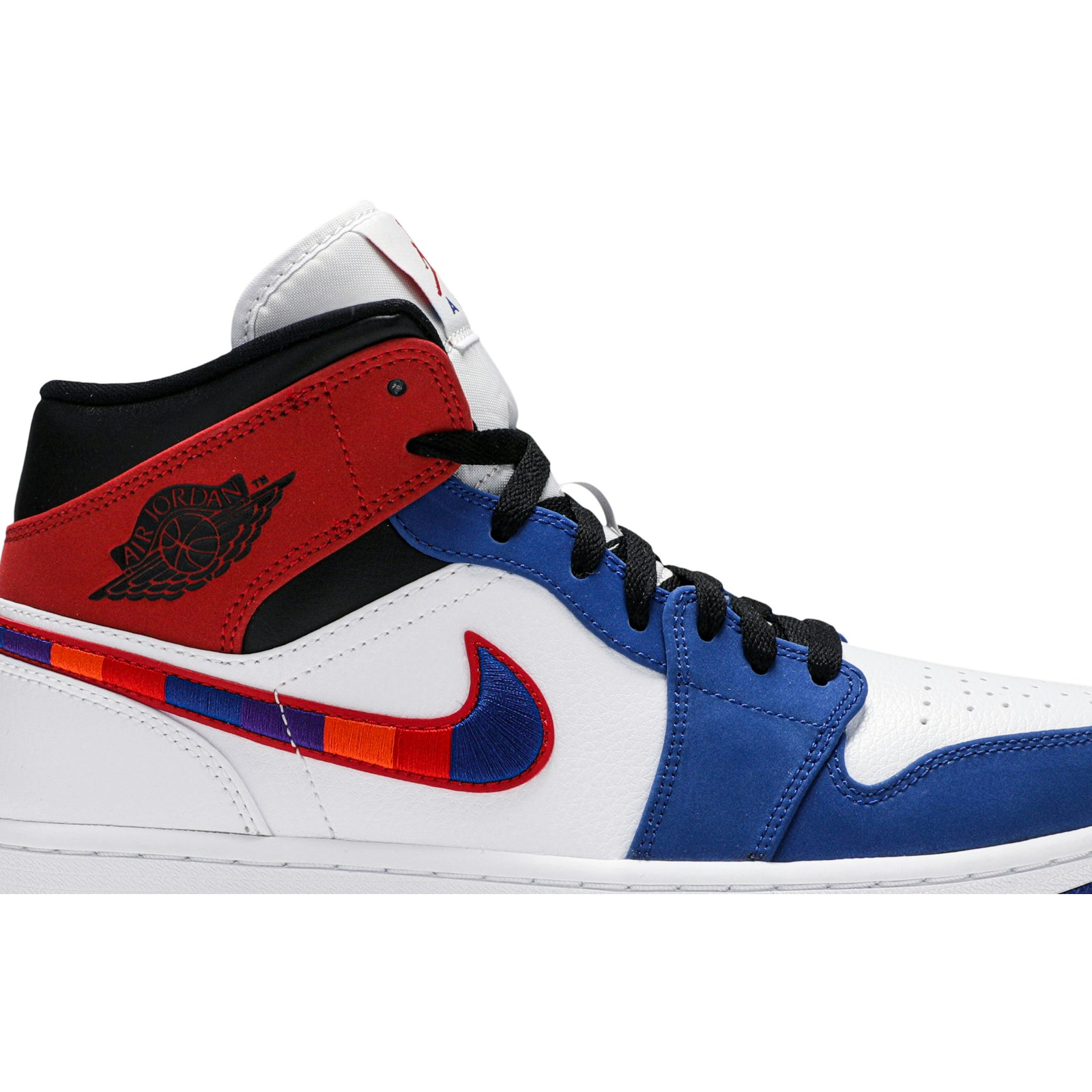 Air Jordan 1 Mid ‘Multicolored Swoosh’ 852542-146