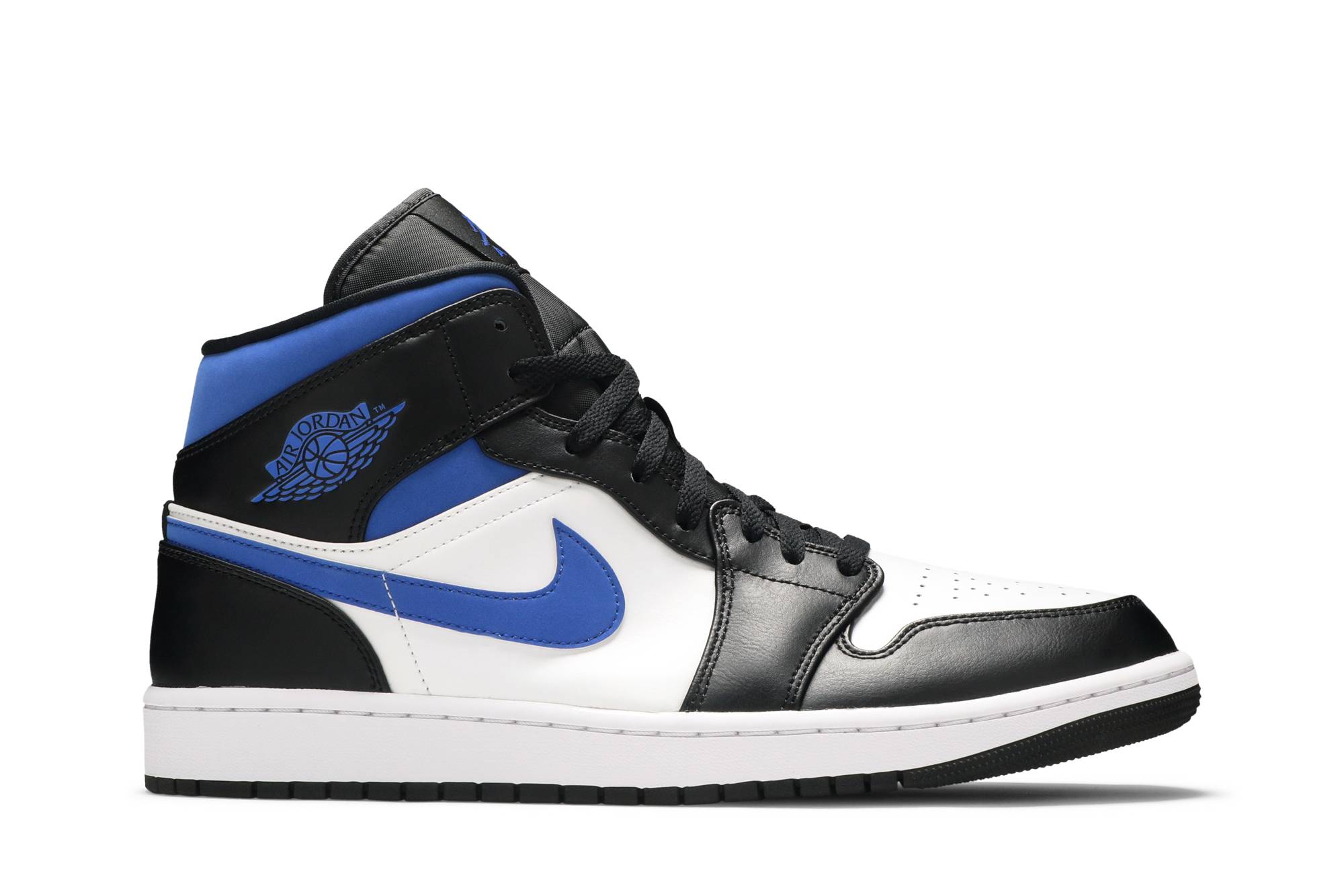 Air Jordan 1 Mid 'Racer Blue' 2021 554724-140