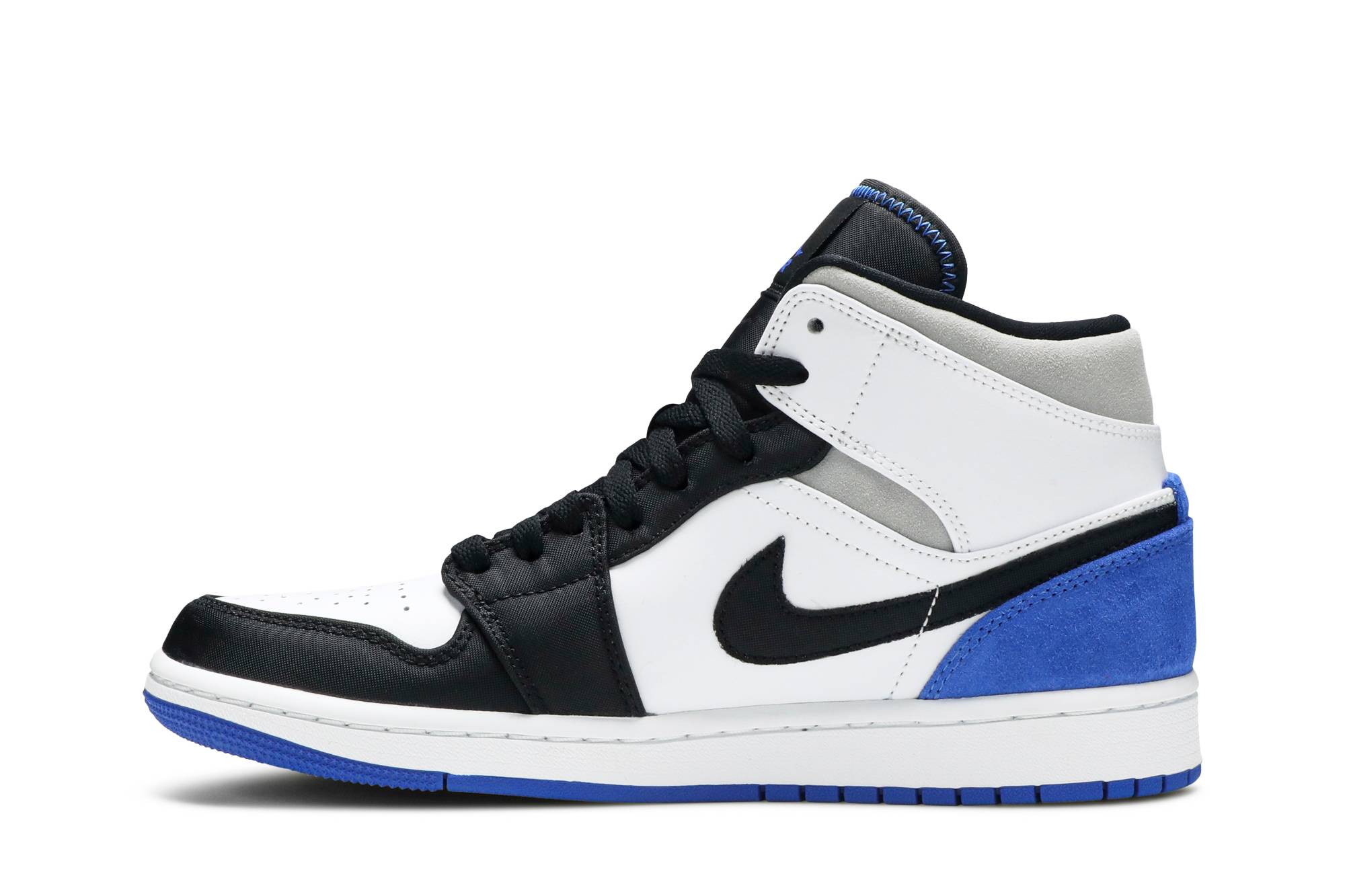 Air Jordan 1 Mid SE 'Royal Black Toe' 852542-102