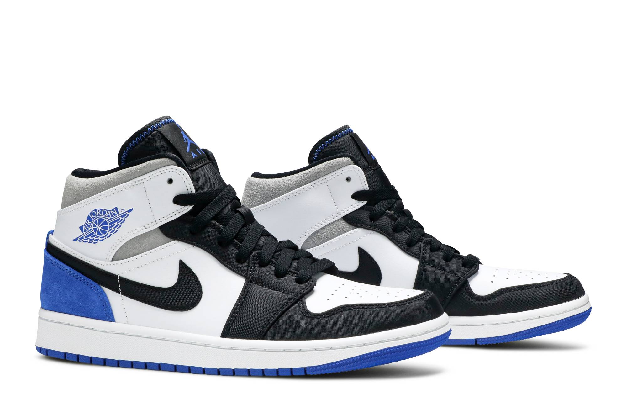 Air Jordan 1 Mid SE 'Royal Black Toe' 852542-102