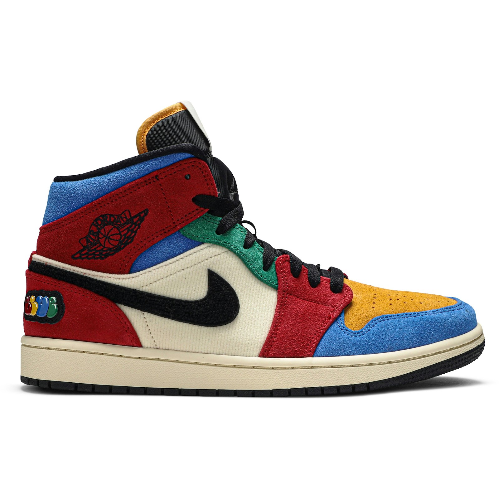 Blue The Great x Air Jordan 1 Mid 'Fearless' [also worn by MC Hotdog] CU2805-100