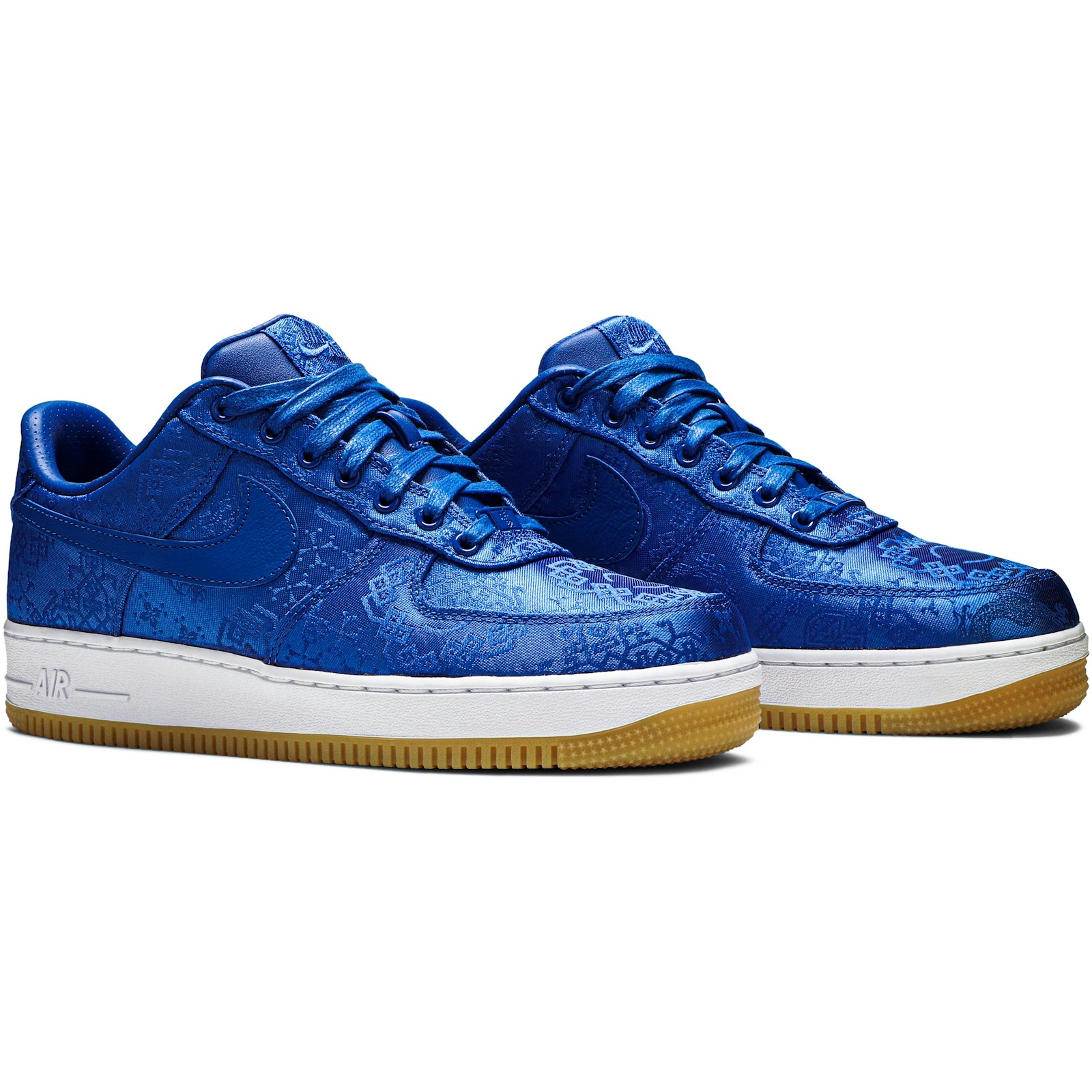 CLOT x Nike Air Force 1 PRM 'Royal Silk' [also worn by Edison Chen] CJ5290-400