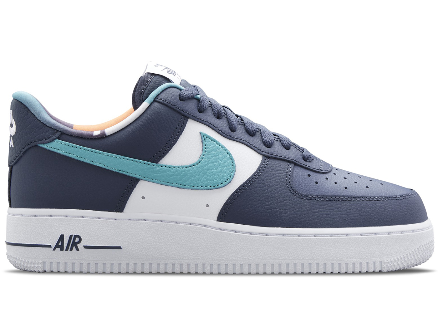 Nike Air Force 1 Low '07 LV8 EMB 'Thunder Blue Washed Teal' DM0109-400 