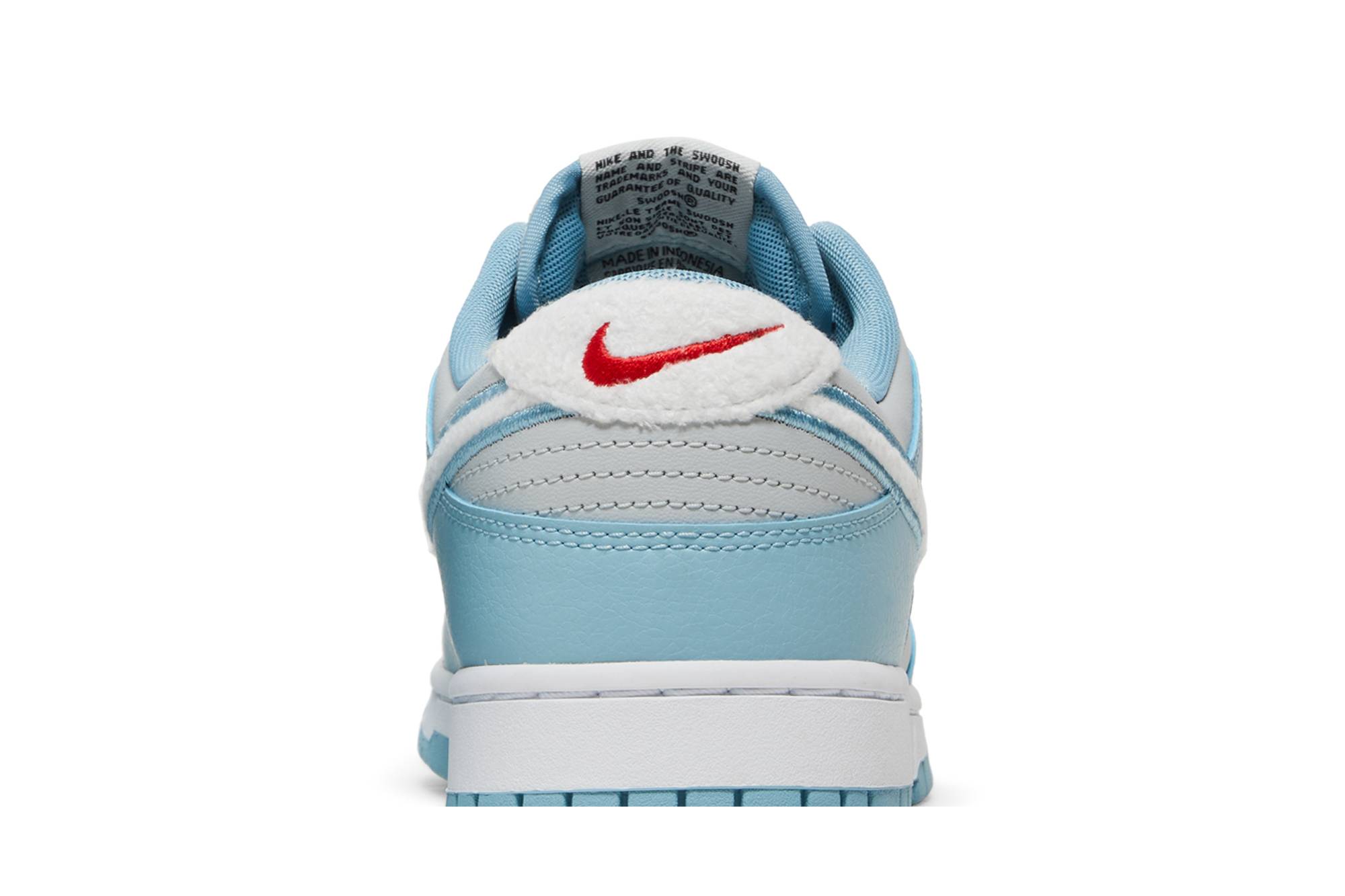 Nike Dunk Low Retro 'Fleece Swoosh Worn Blue' FB1871-011 
