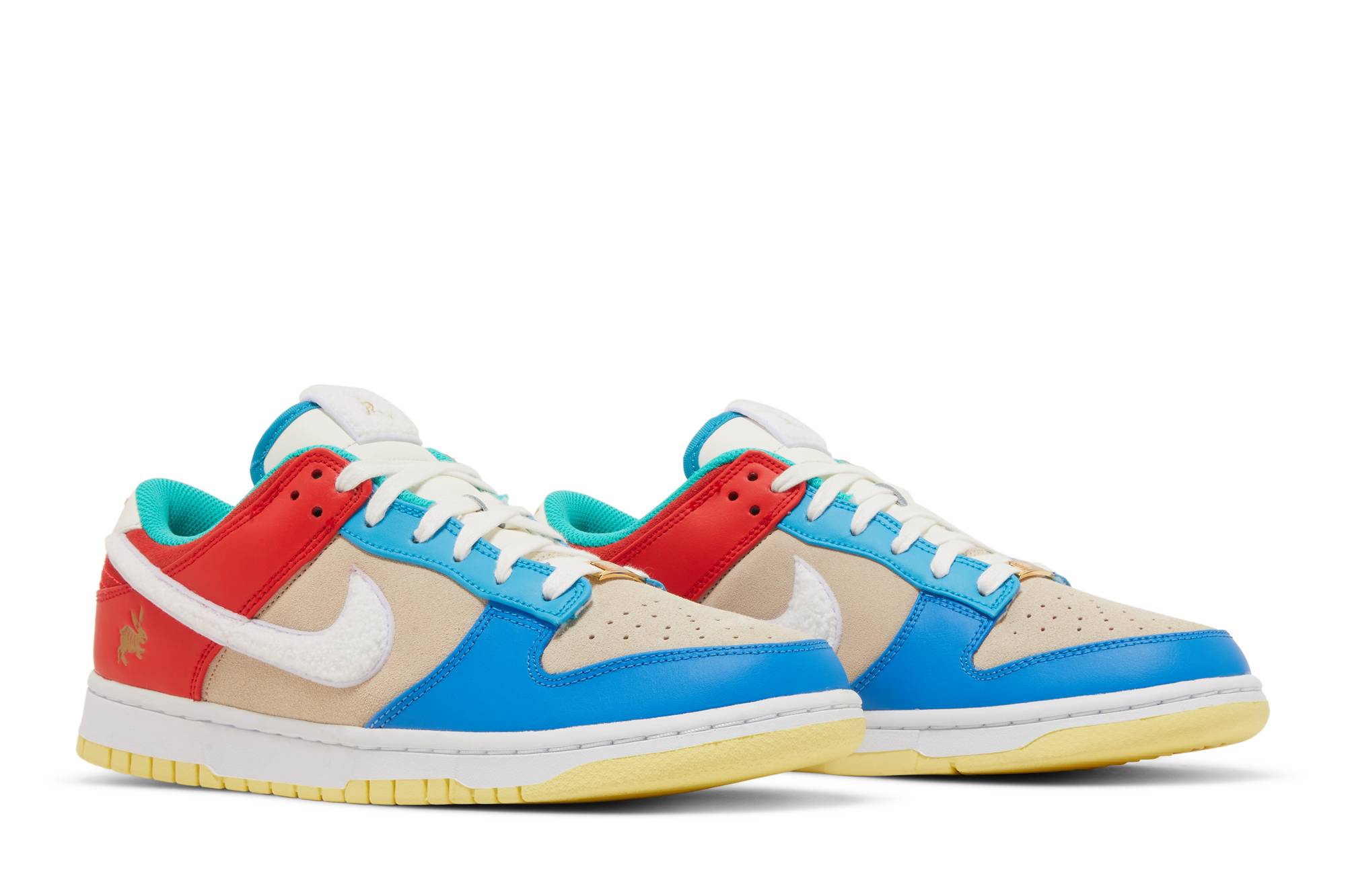 Nike Dunk Low 'Year of the Rabbit Blue Orange Cream' FD4203-111 
