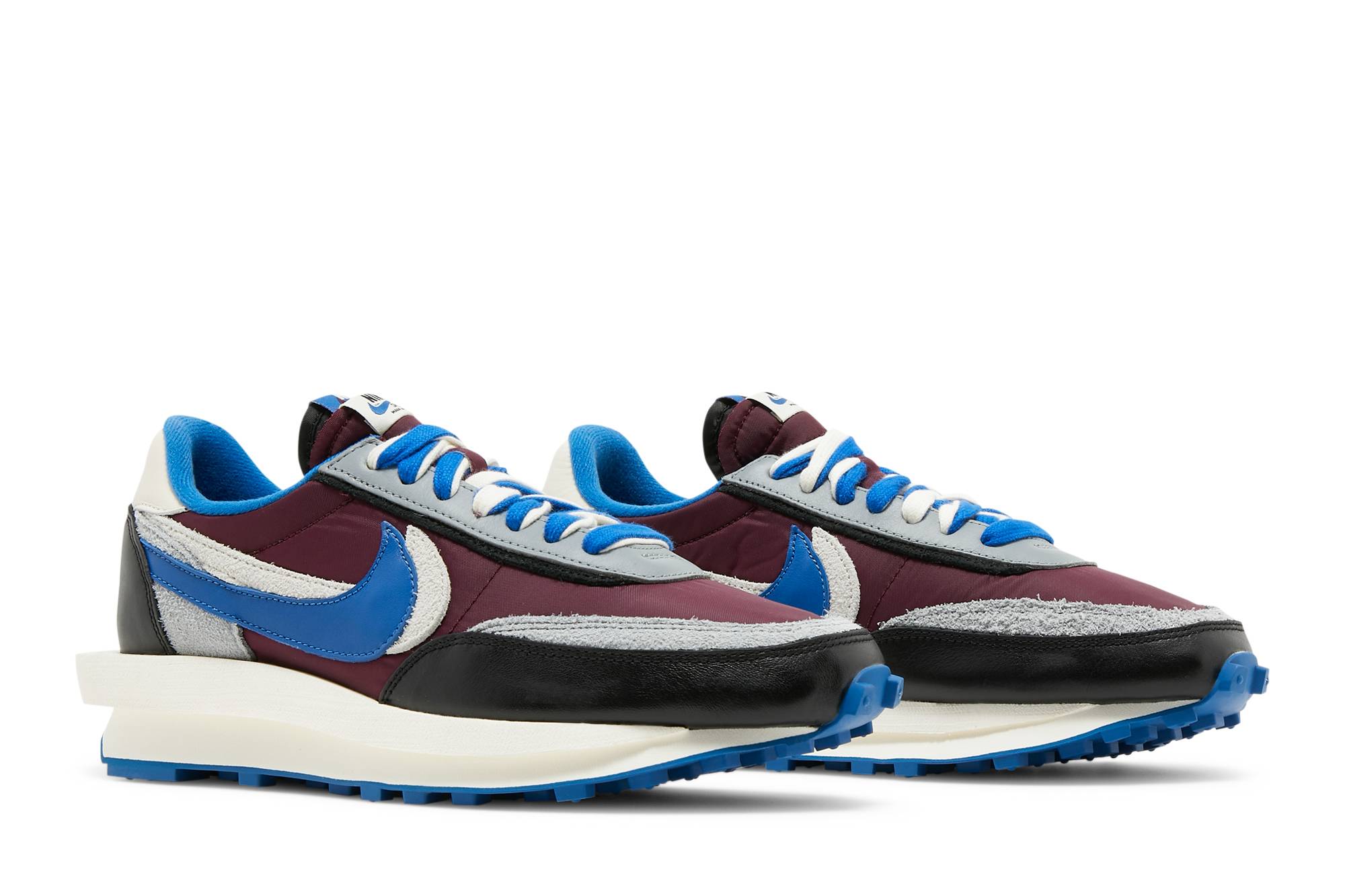 sacai x UNDERCOVER x Nike LDWaffle 'Night Maroon Team Royal' DJ4877-600