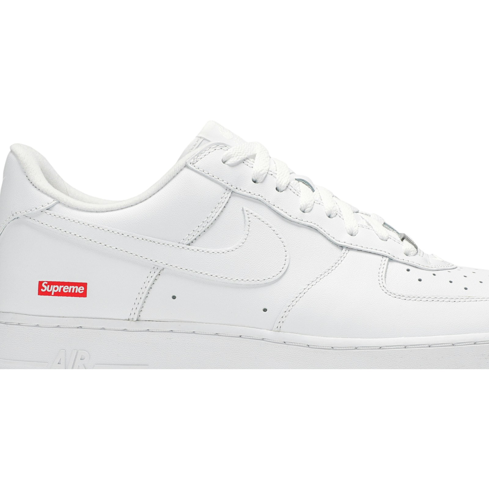 Supreme x Nike Air Force 1 Low 'Box Logo - White' CU9225-100