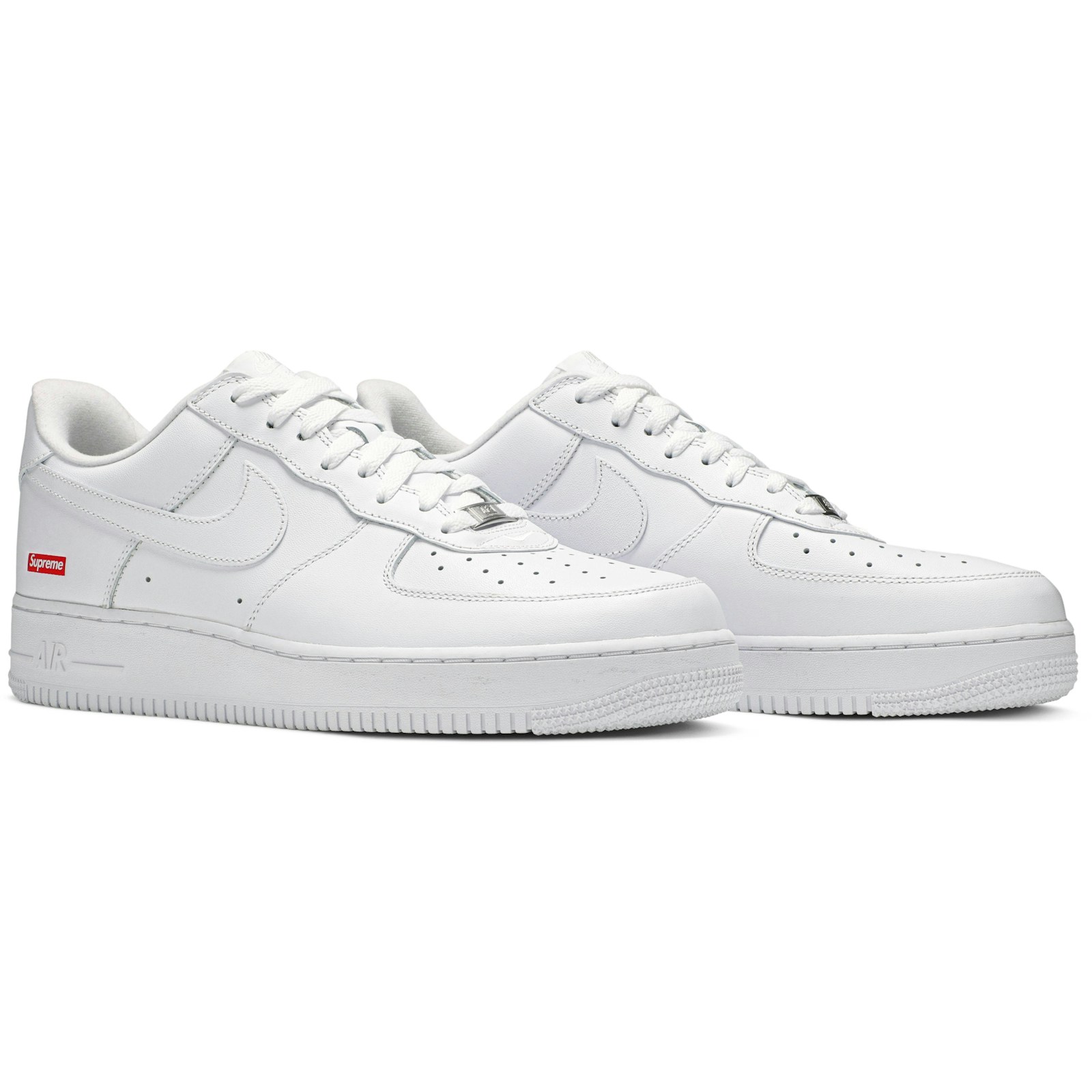 Supreme x Nike Air Force 1 Low 'Box Logo - White' CU9225-100
