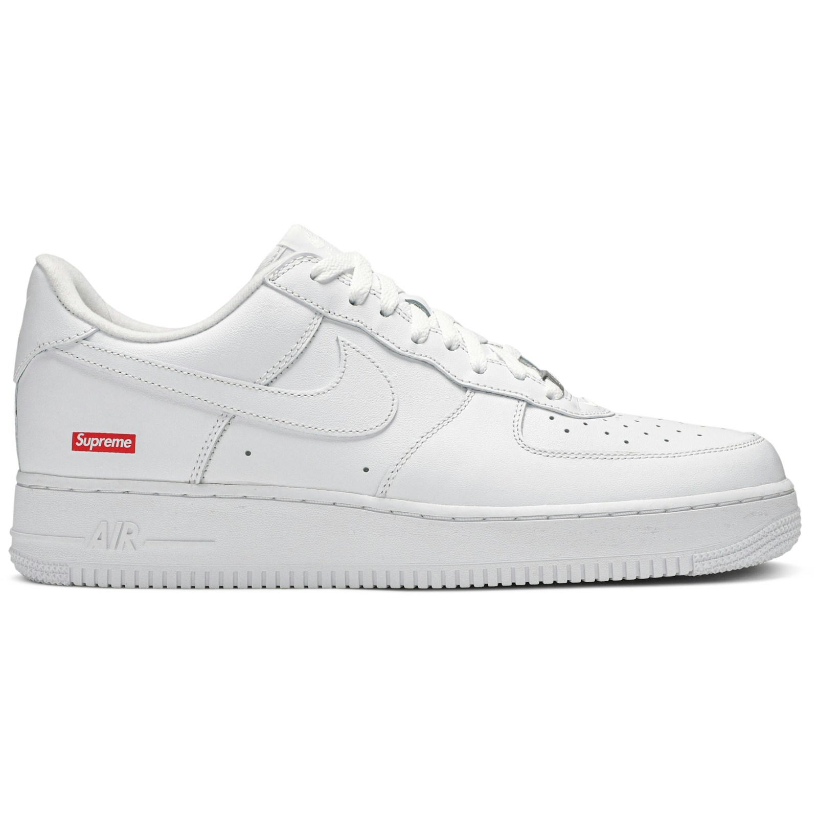 Supreme x Nike Air Force 1 Low 'Box Logo - White' CU9225-100