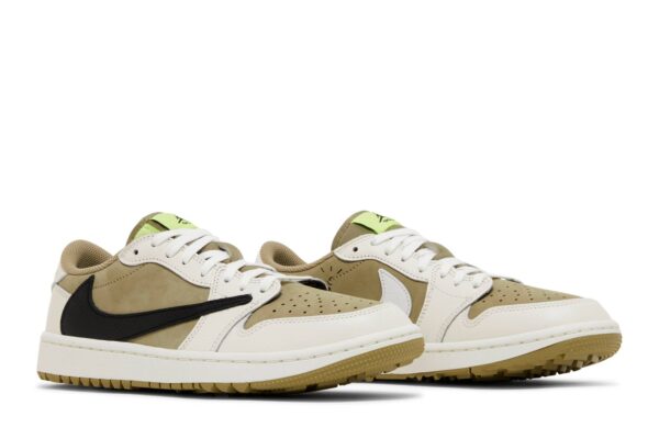 Travis Scott x Air Jordan 1 Low Golf 'Neutral Olive' FZ3124-200