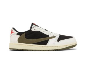 Travis Scott x Air Jordan 1 Low OG 'Olive' DZ4137-106