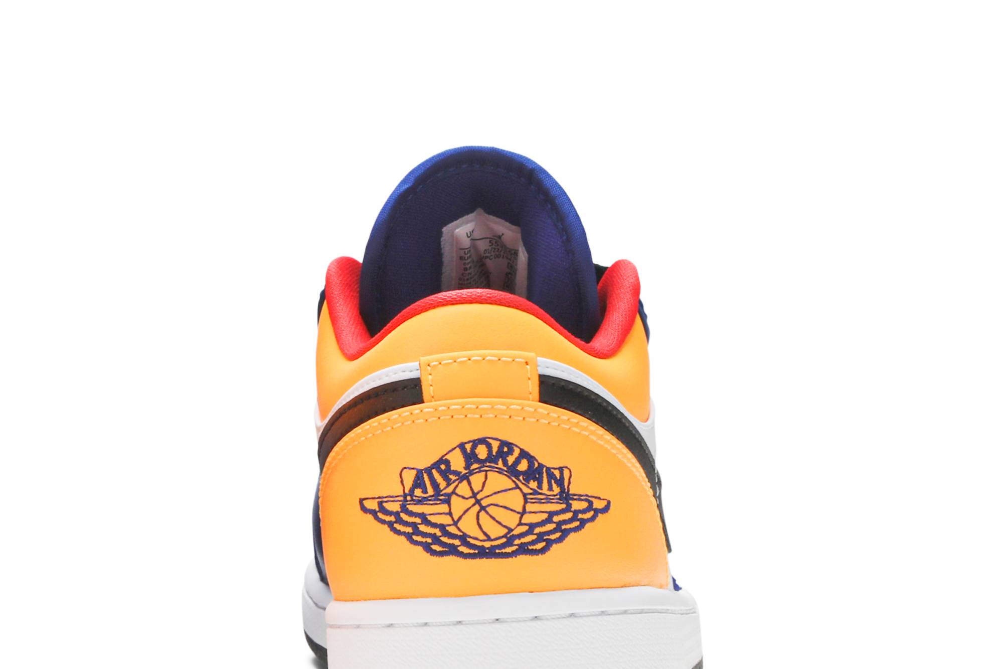 Air Jordan 1 Low 'White Deep Royal Blue' 553558-123