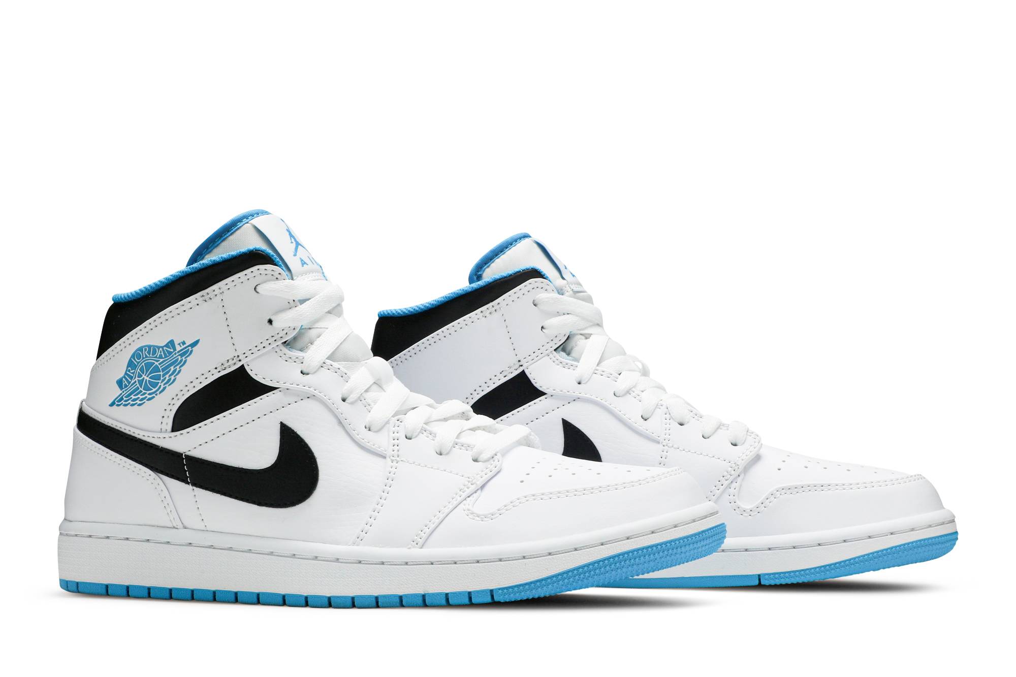 Air Jordan 1 Mid 'Laser Blue' 554724-141