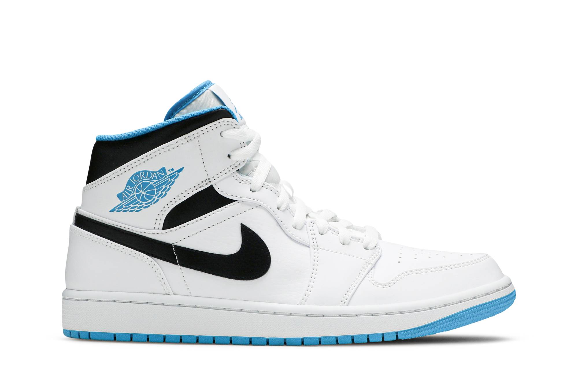 Air Jordan 1 Mid 'Laser Blue' 554724-141