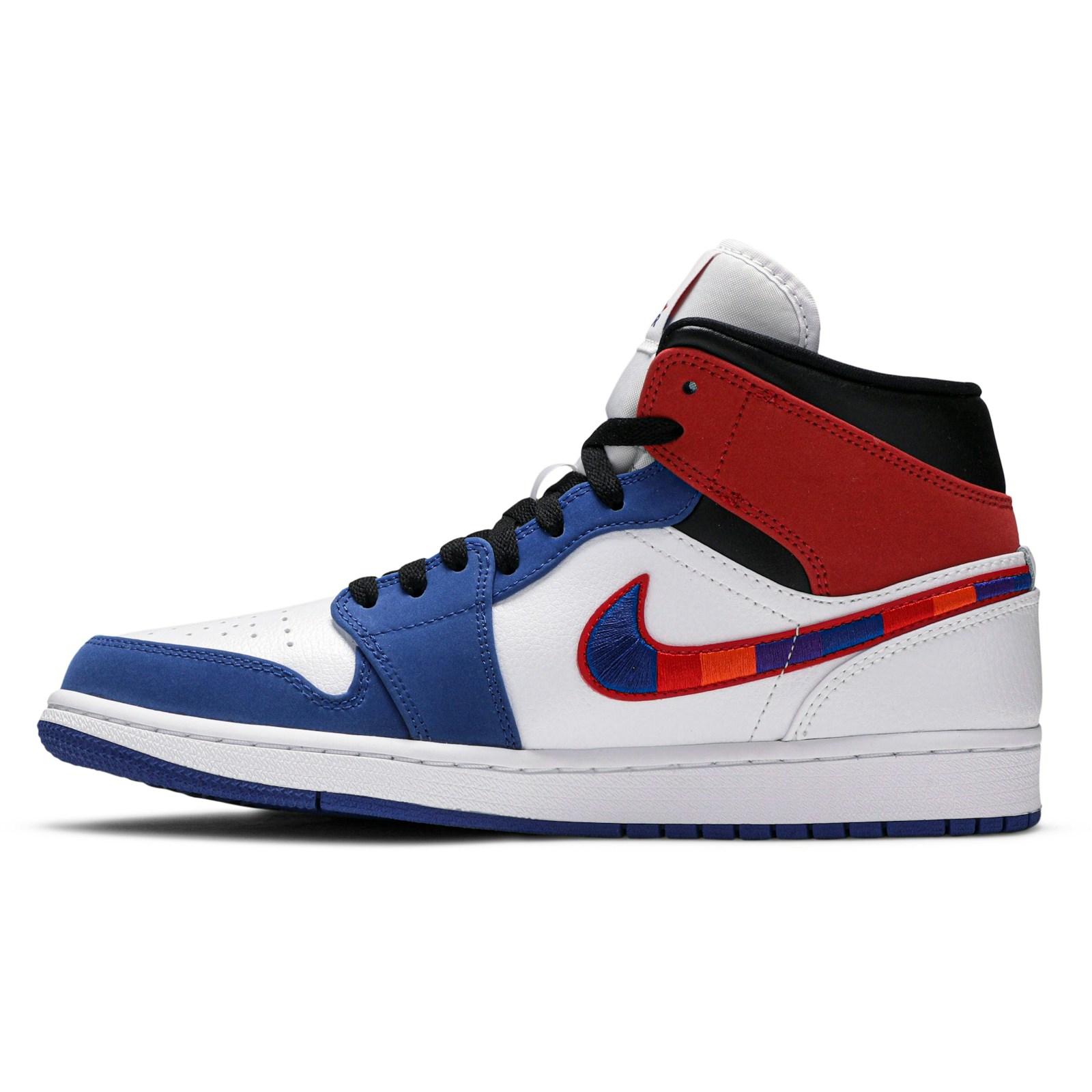 Air Jordan 1 Mid 'Multicolored Swoosh' 852542-146