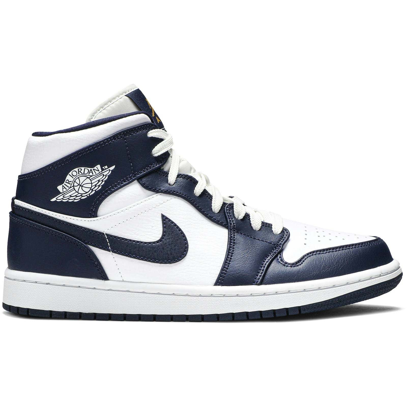 Air Jordan 1 Mid 'Obsidian' 554724-174