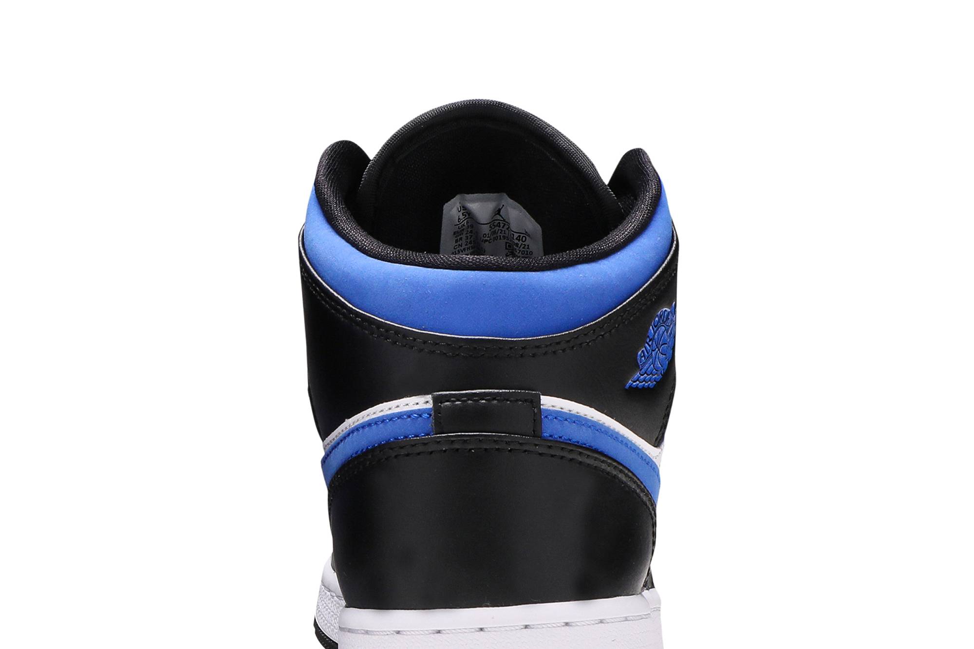 Air Jordan 1 Mid 'Racer Blue' 2021 554725-140