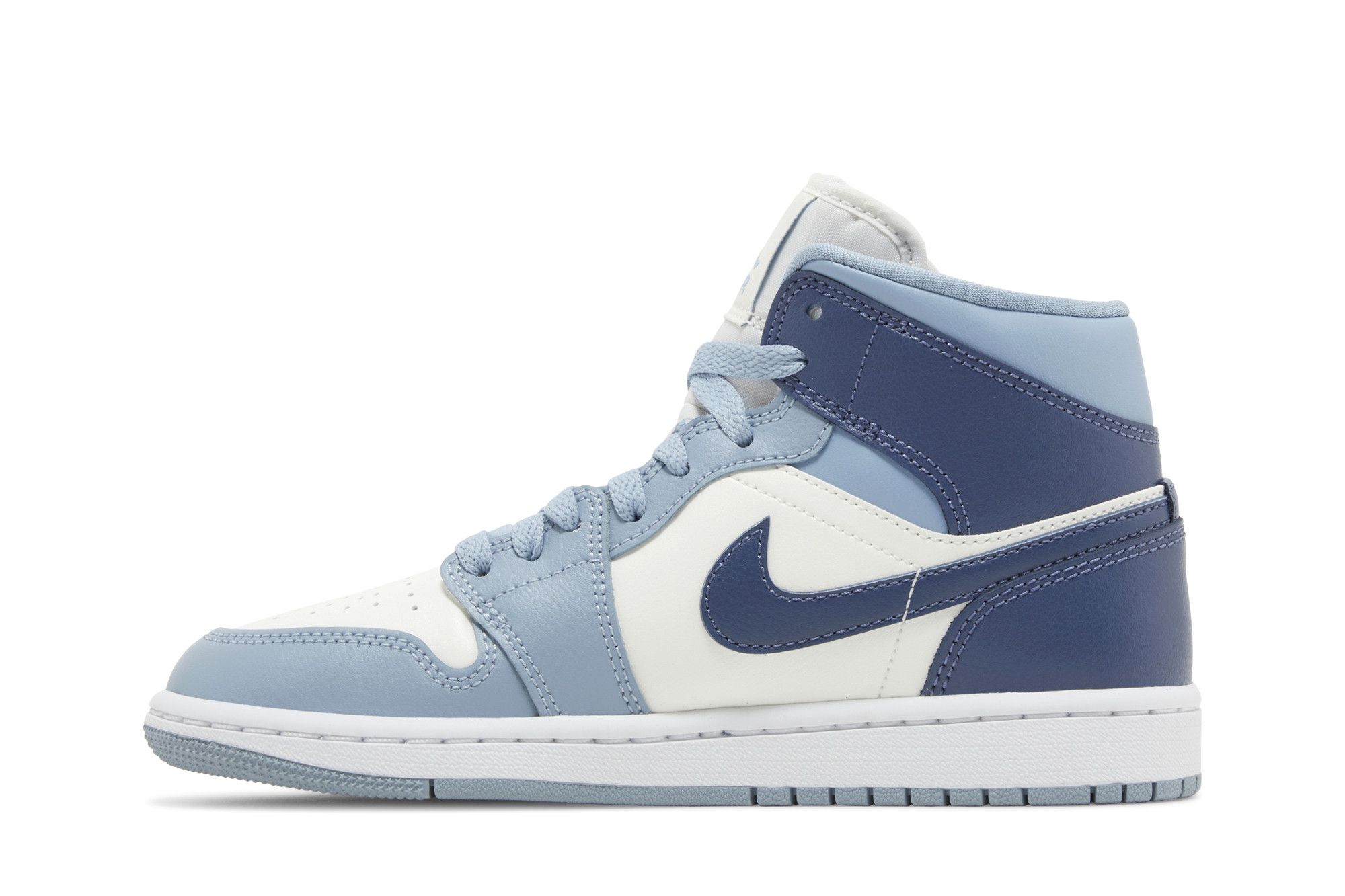 Air Jordan 1 Mid 'Sail Diffused Blue' BQ6472-140