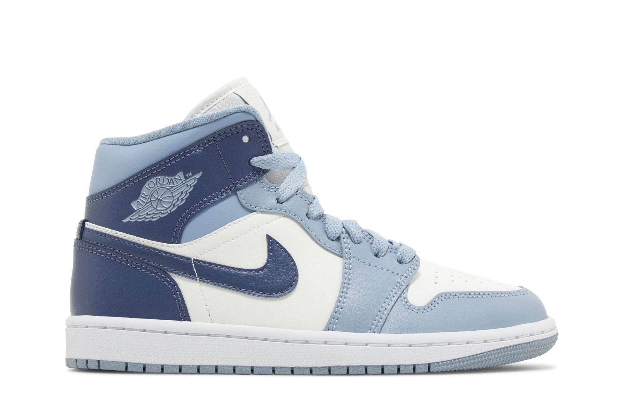 Air Jordan 1 Mid 'Sail Diffused Blue' BQ6472-140