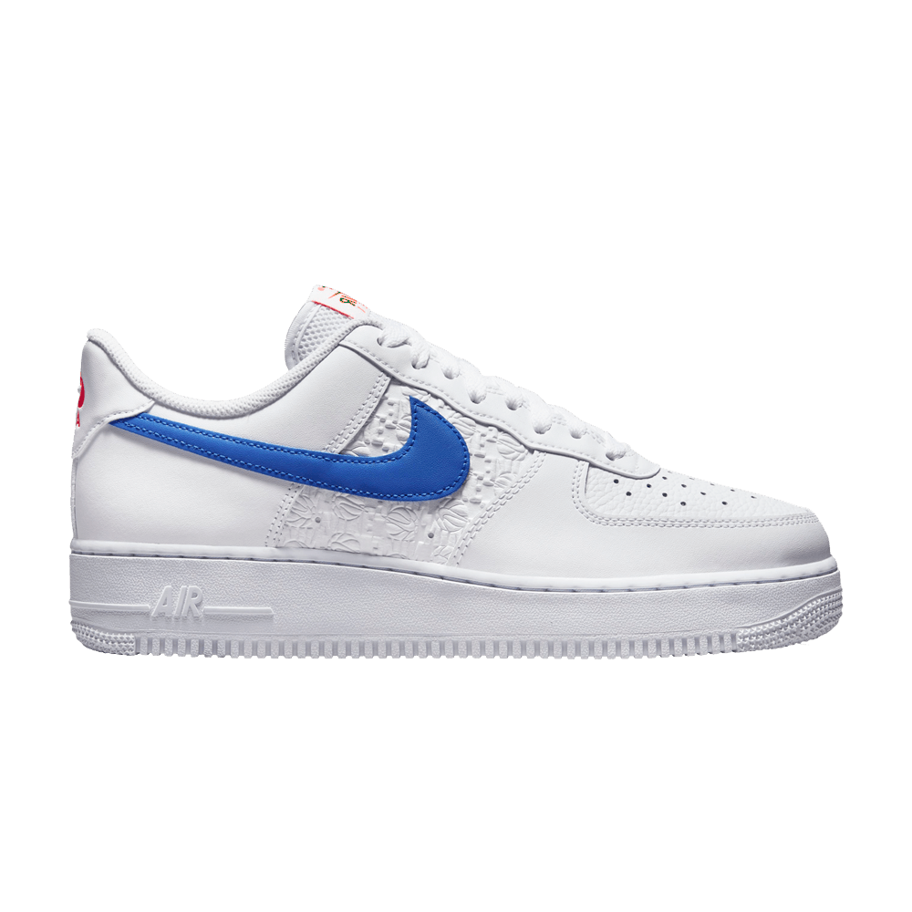 Nike Air Force 1 '07 'Embossed Hoops - Racer Blue' FD0667-100 