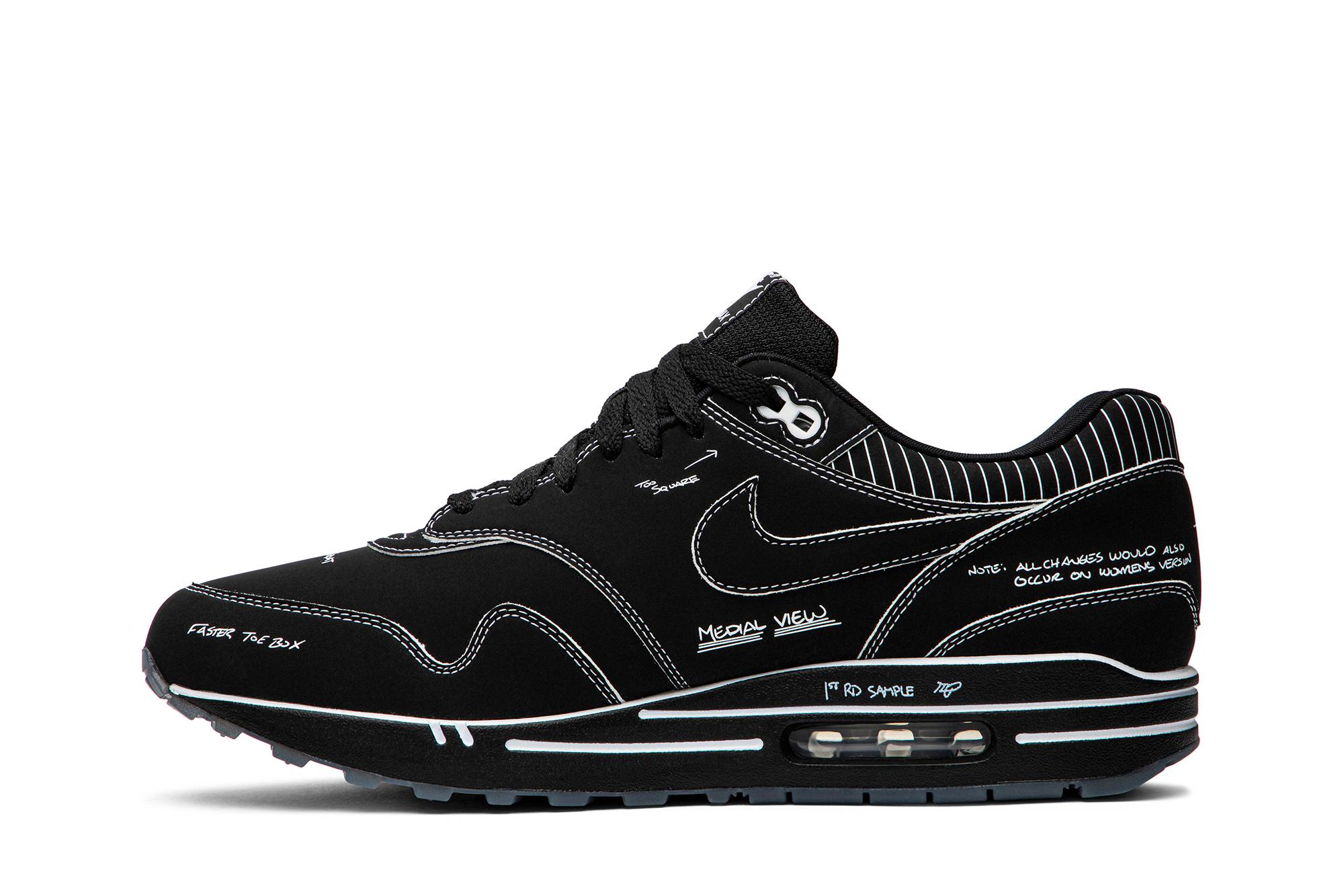 Nike Air Max 1 'Tinker Sketch to Shelf - Black Schematic' CJ4286-001