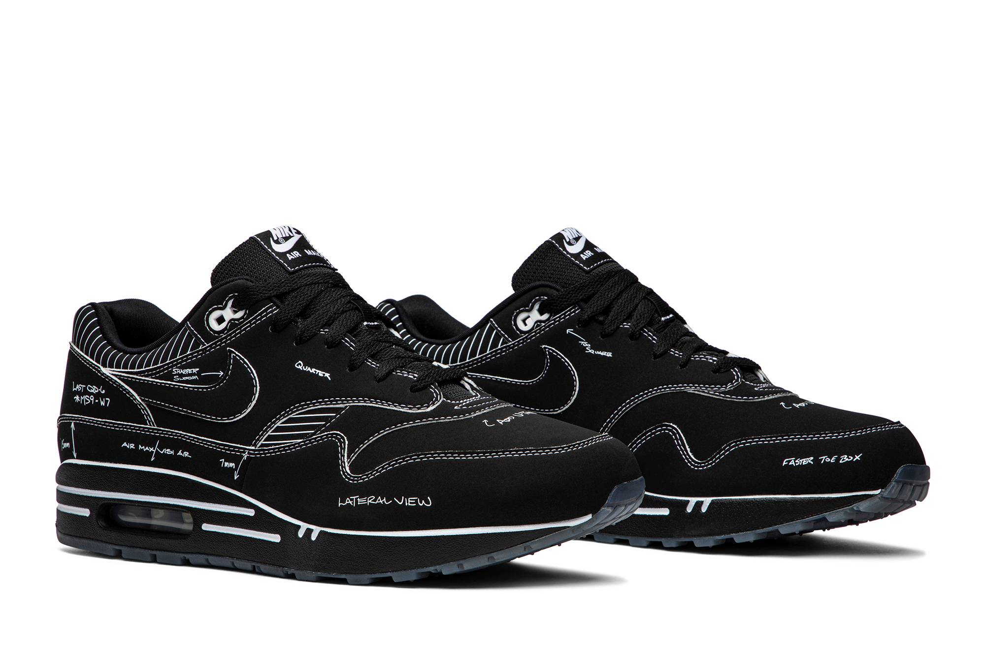 Nike Air Max 1 'Tinker Sketch to Shelf - Black Schematic' CJ4286-001
