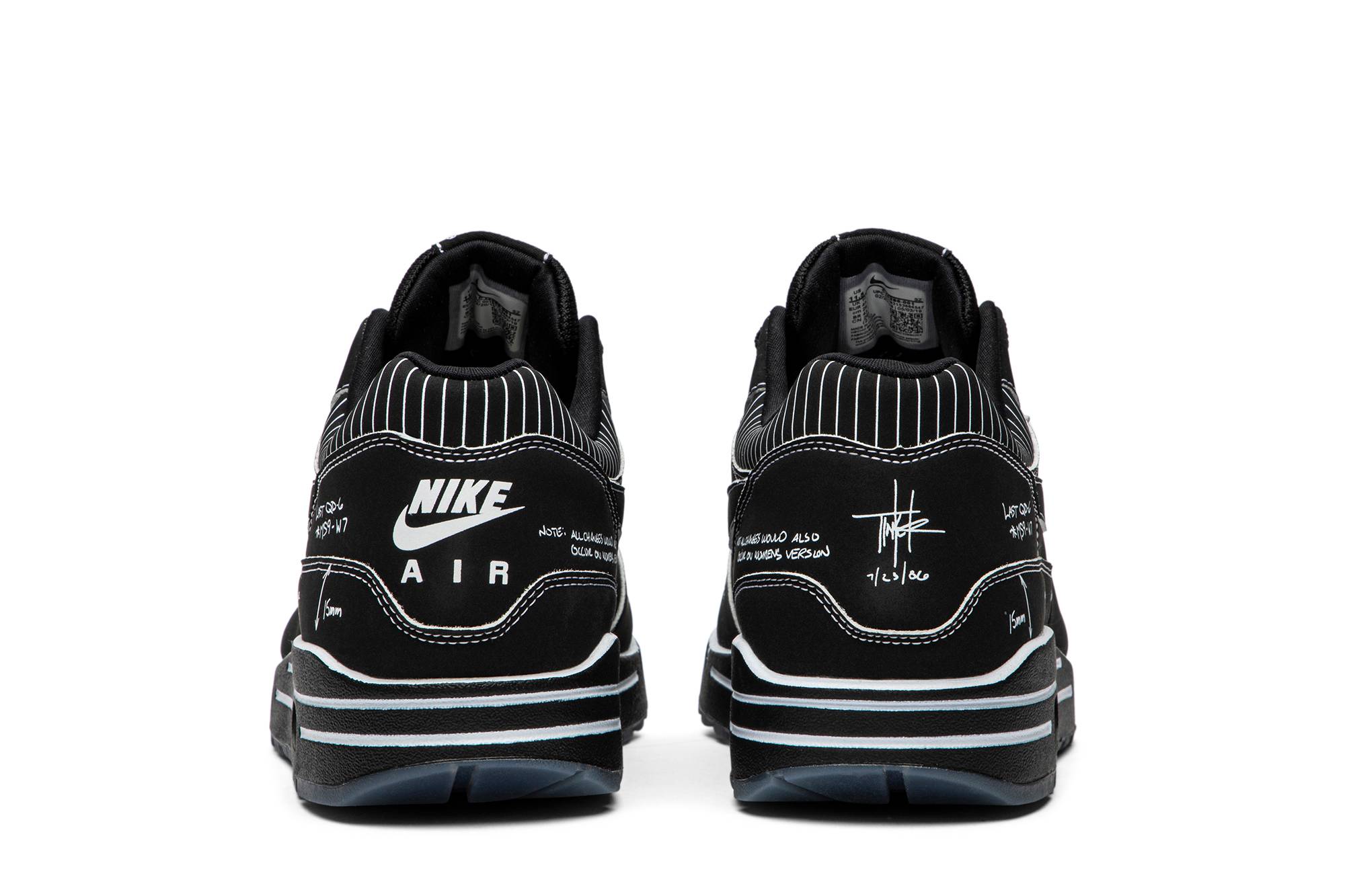 Nike Air Max 1 'Tinker Sketch to Shelf - Black Schematic' CJ4286-001