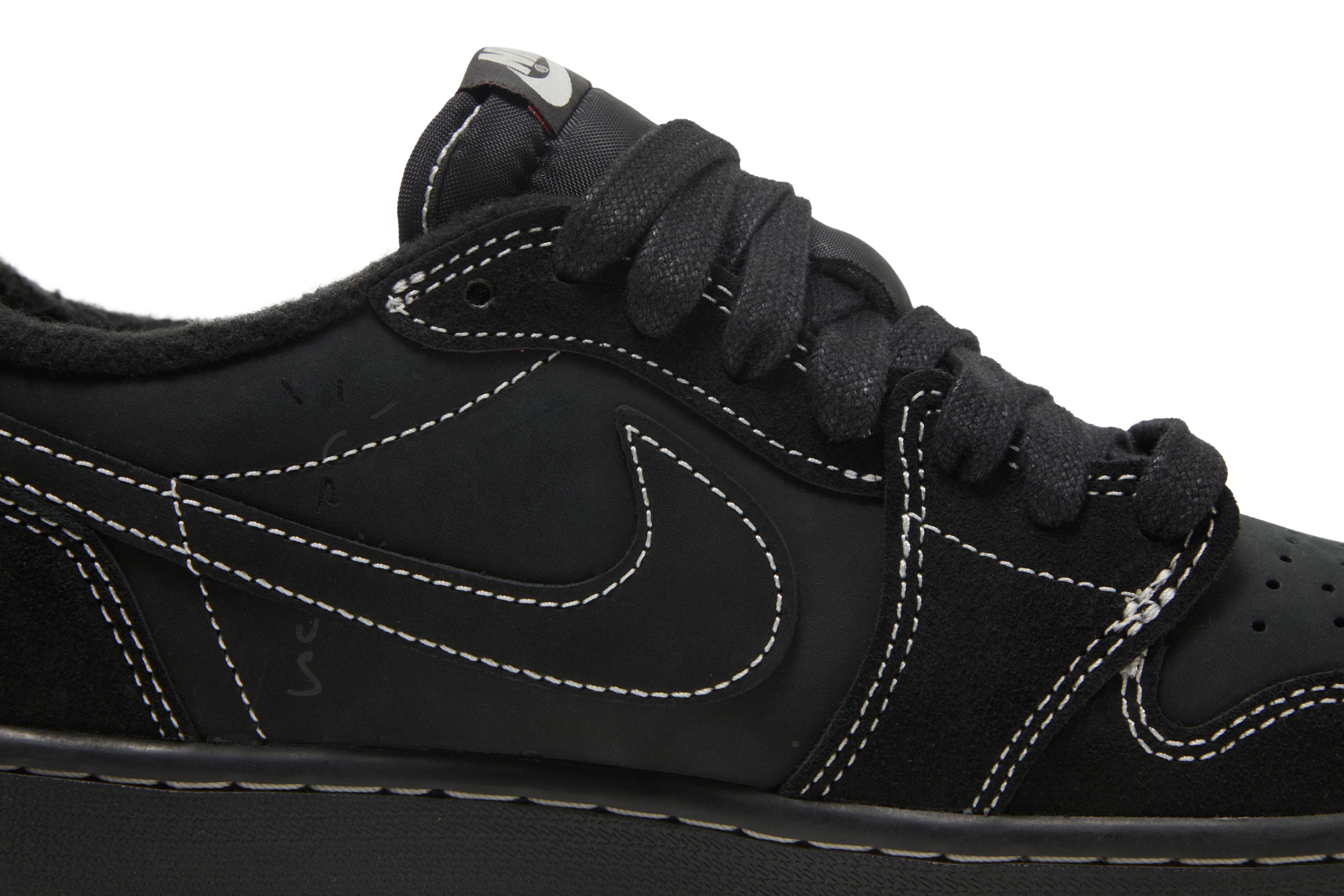 Travis Scott x Air Jordan 1 Retro Low OG SP 'Black Phantom' DM7866-001