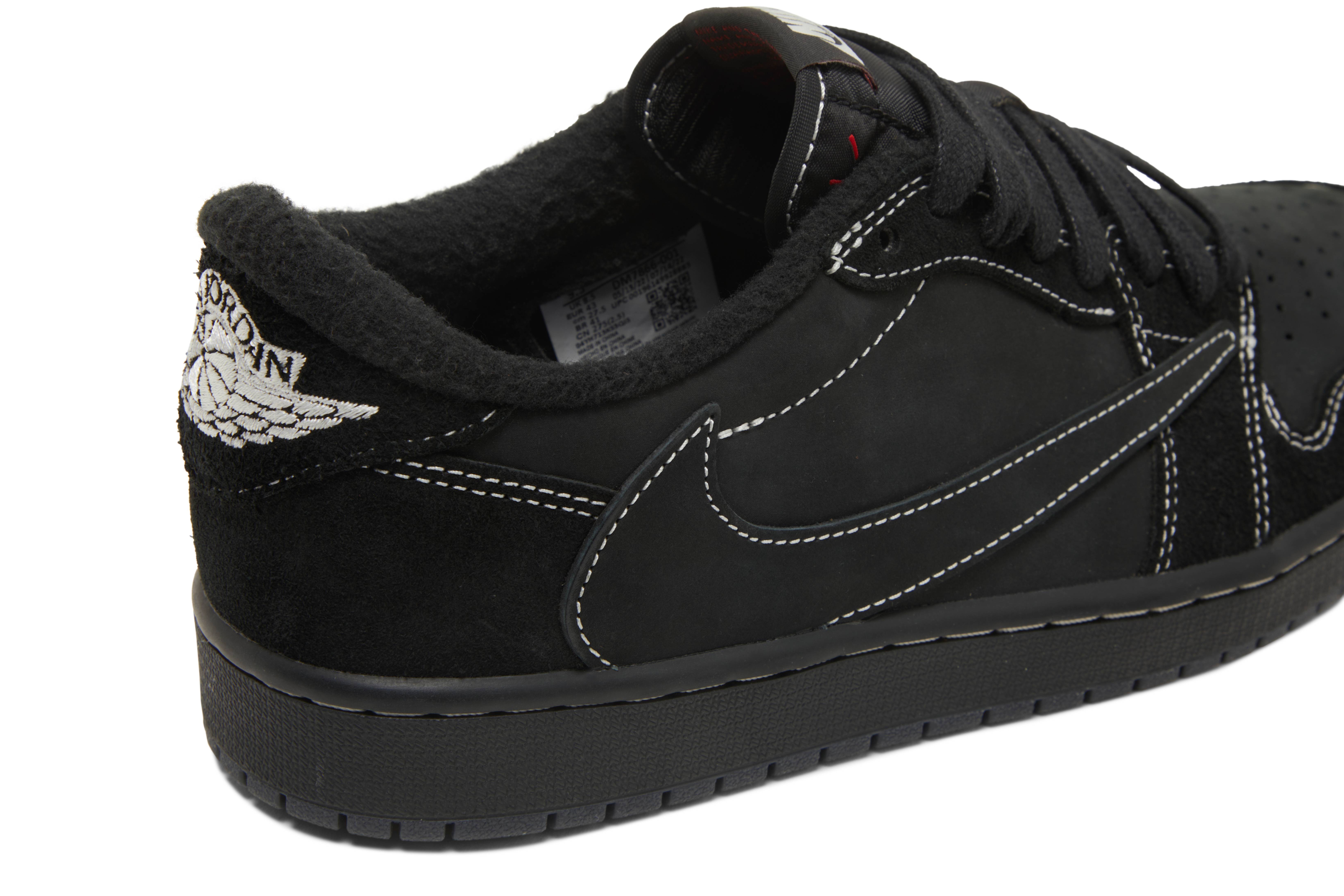 Travis Scott x Air Jordan 1 Retro Low OG SP 'Black Phantom' DM7866-001